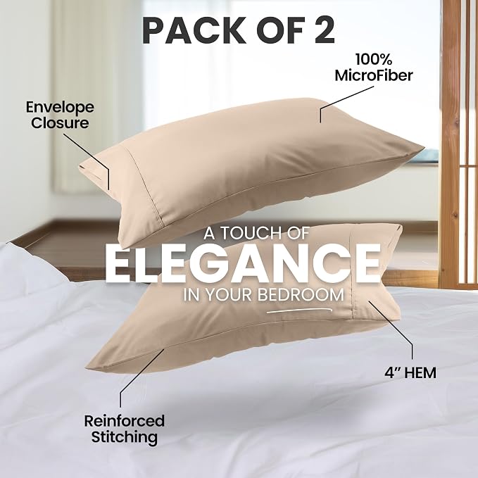 Utopia Bedding King Pillow Cases - Image 5