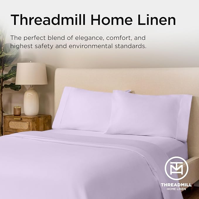 Threadmill King Size Sheets | 800 Thread Count King Bed Sheets Set - Image 7