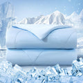 Cooling Comforter Queen Size, Double-Sided Cold Tech Fabric Quilted Bed by bedsmile