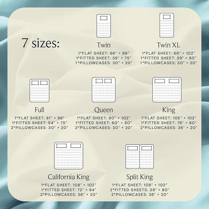 LuxClub 4 PC Queen Sheet Set, Queen Size, Deep Pockets 18" Wrinkle Free Cooling - Image 4
