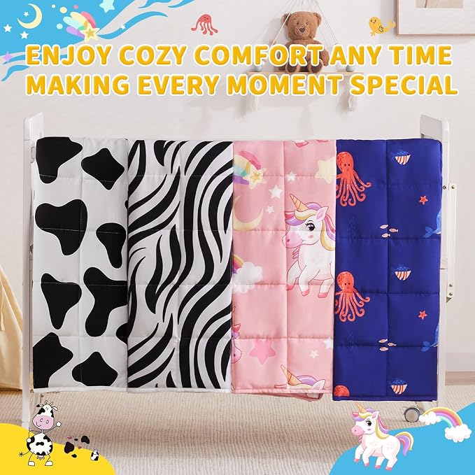anfie Weighted Blanket Kids Weighted Blanket Cooling Blanket - Image 7
