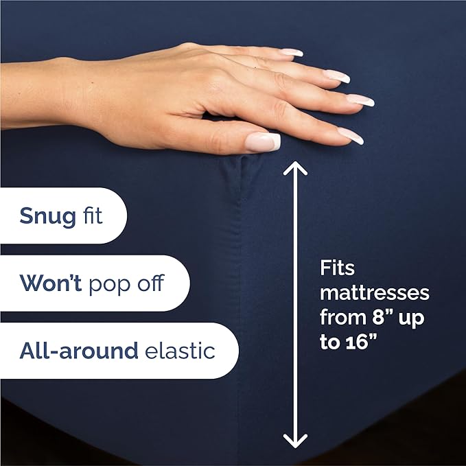 King 6 Piece Sheet Set - Image 3