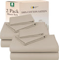 California Design Den 100% Cotton 2-Pack Queen Sheets Set by CaliforniaDesignDen