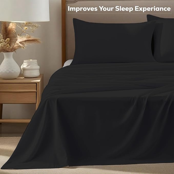 GOLD TEXTILES Full Flat Sheet 12 Pack – Brushed Microfiber Top Sheets - Image 6