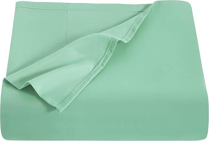 NTBAY Twin Extra-Long Flat Sheet Only by NTBAY
