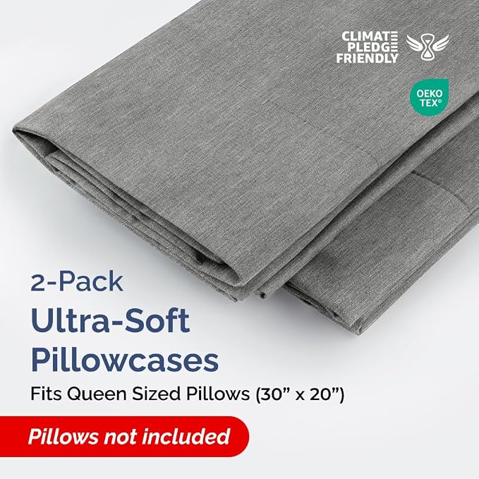 Queen Pillow Cases Set of 2 - Image 2