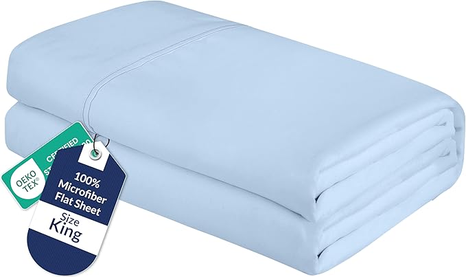Royale Linens King Flat Sheet by ROYALELINENS