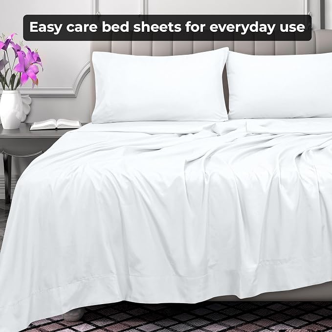 Royale Linens Twin Flat Sheet - Image 6