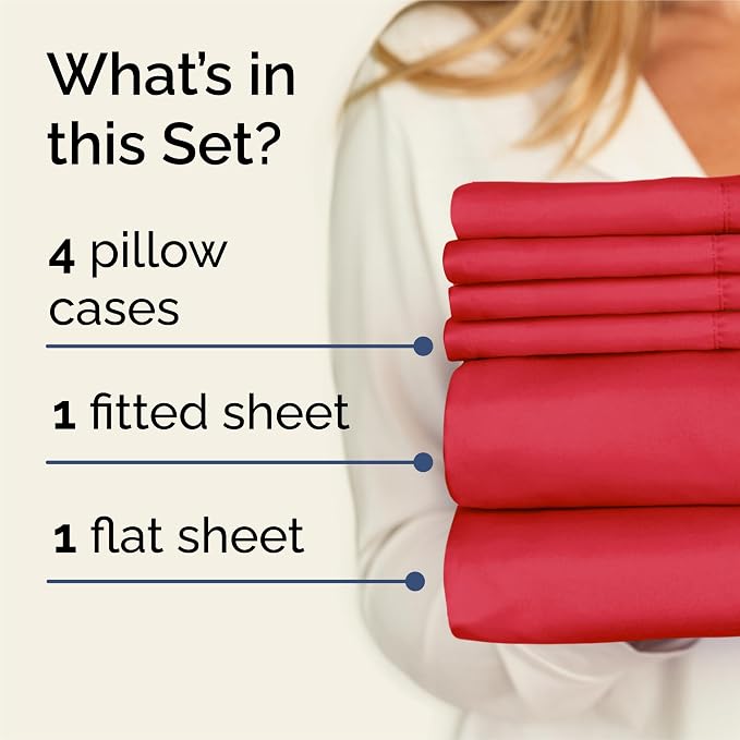 King 6 Piece Sheet Set - Image 2
