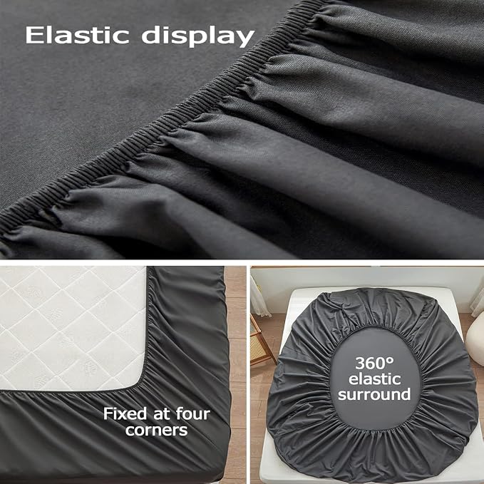 Bedding Twin Size Fitted Sheet Only - Image 4