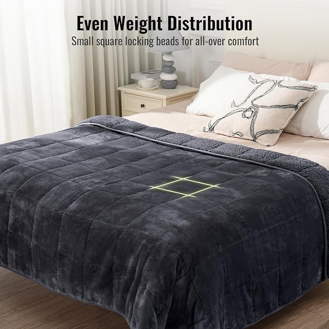 Uttermara Weighted Blanket Twin 15 Pounds - Image 6