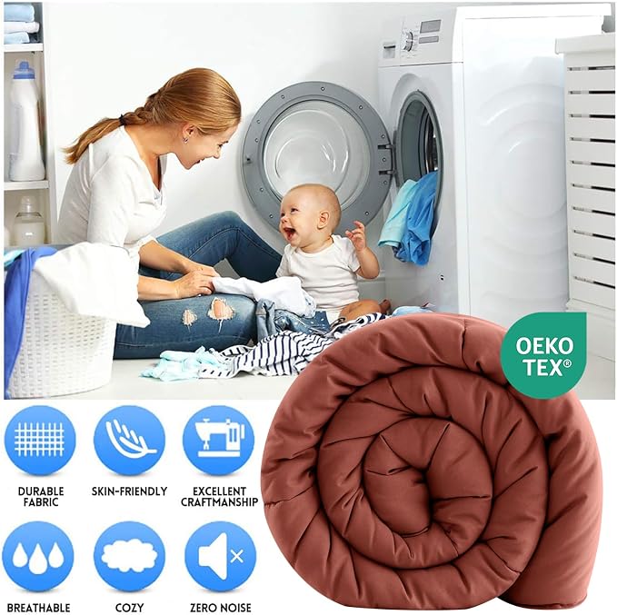 EASELAND Twin XL Down Alternative Comforter - Image 2