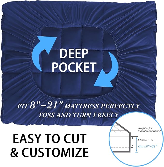 CYMULA Mattress Topper Queen Size - Image 6