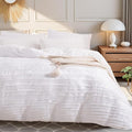 NEXHOME PRO Duvet Cover Queen Size, Soft and Lightweight Microfiber Comforter by NEXHOMEPRO
