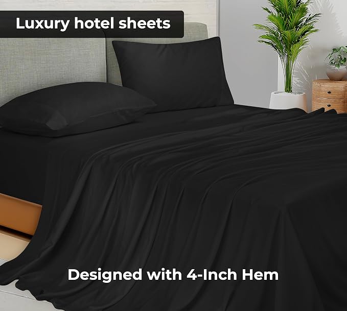 Royale Linens King Flat Sheet - Image 2