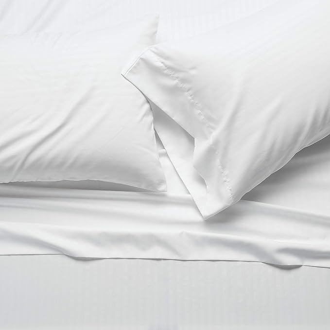 Amazon Basics Soft, Breathable, Wrinkle-Free Microfiber 4-Piece Bed Sheet Set - Image 3