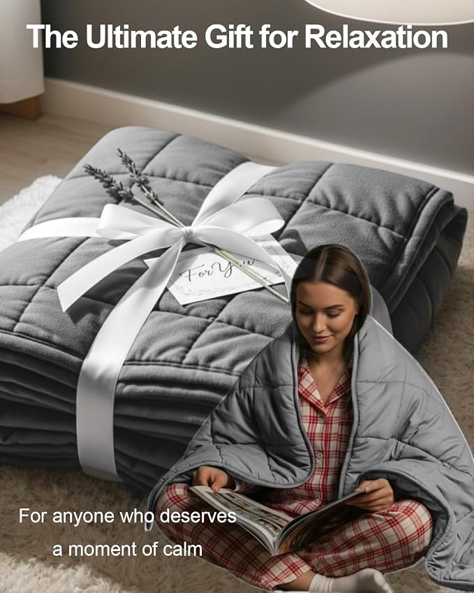 Weighted Blanket 15lbs 60"x80", Weighted Blankets - Image 8