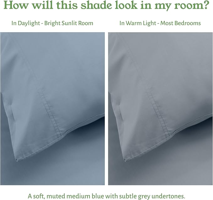 California Design Den Queen Fitted Sheet Only Deep Pocket - Image 5