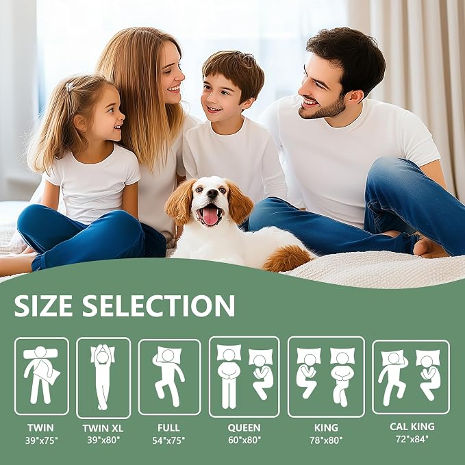 Premium Waterproof Mattress Protector King Size, Breathable Bed Cover 3D Air - Image 8