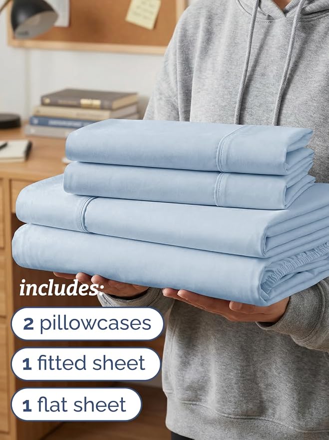 Twin XL 4 Piece Sheet Set - Image 3