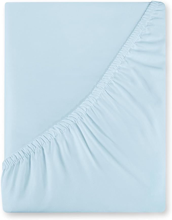 Royale Linens 400 Thread Count 100% American Grown Cotton Fitted Sheet King Size by ROYALELINENS