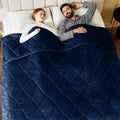 L'AGRATY Queen Size Weighted Blanket by LAGRATY