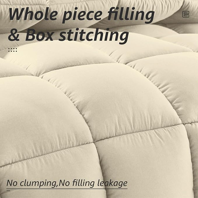 HYLEORY All Season Full Size Bed Comforter - Image 2