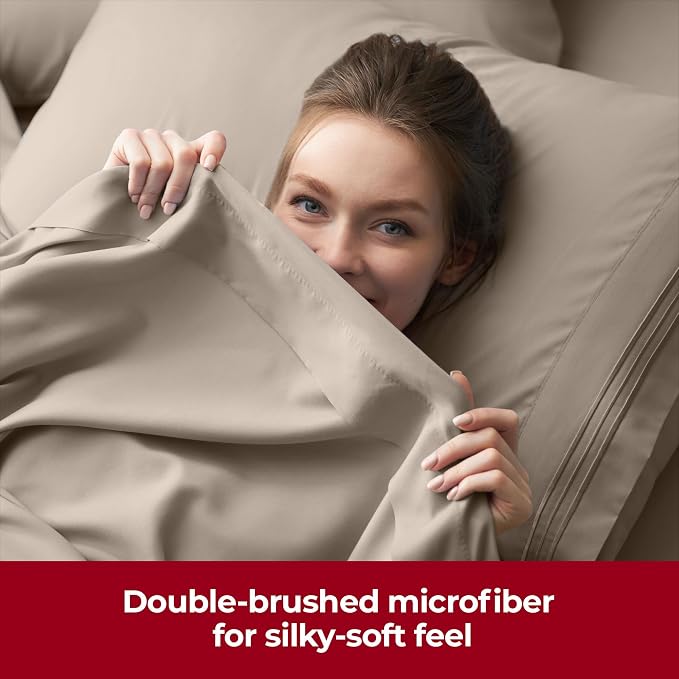 Mellanni Extra Deep King Sheets - Image 7