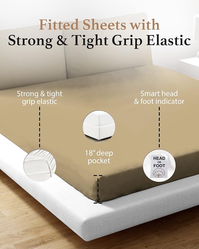 Good Sleep Bedding Fitted Sheet Twin XL - Image 3