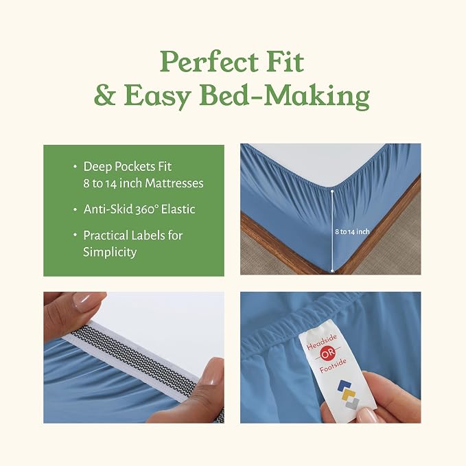 California Design Den Twin Sheet Set - Image 5