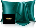 INFIIXSO Mulberry Silk Pillow Cases King Size Set of 2, Silk Pillowcase by INFIIXSO