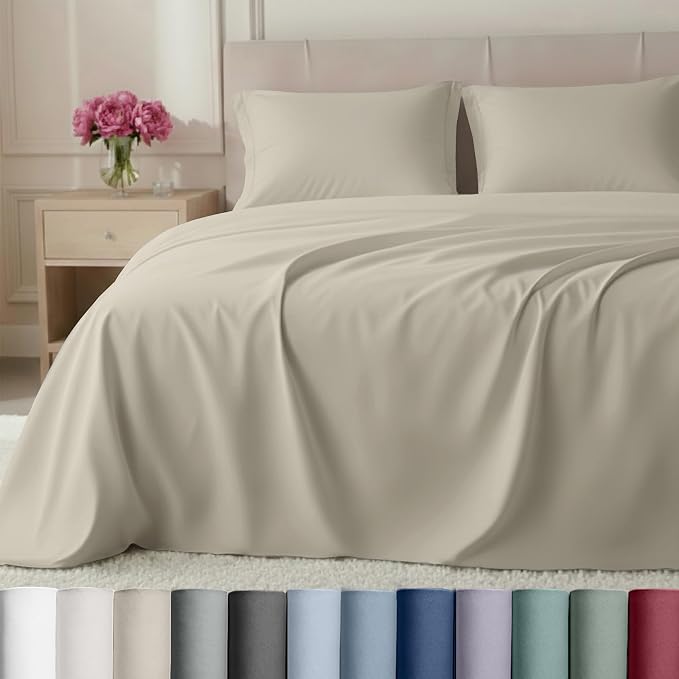 California Design Den Cal King Sheet Set Cotton by CaliforniaDesignDen