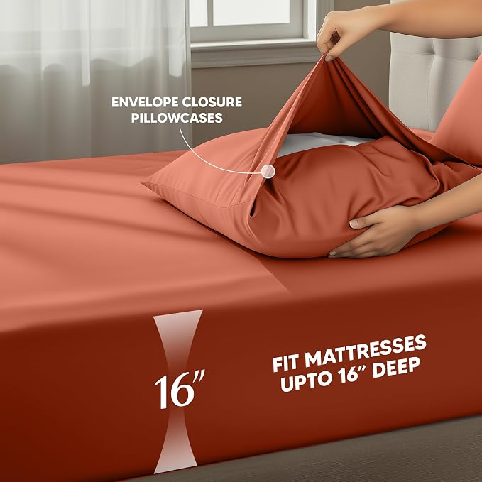 Utopia Bedding Twin Sheet Set – 3 Piece Bed Sheets - Image 4