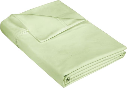 400 Thread Count 100% American Grown Cotton Flat Sheet by ROYALELINENS