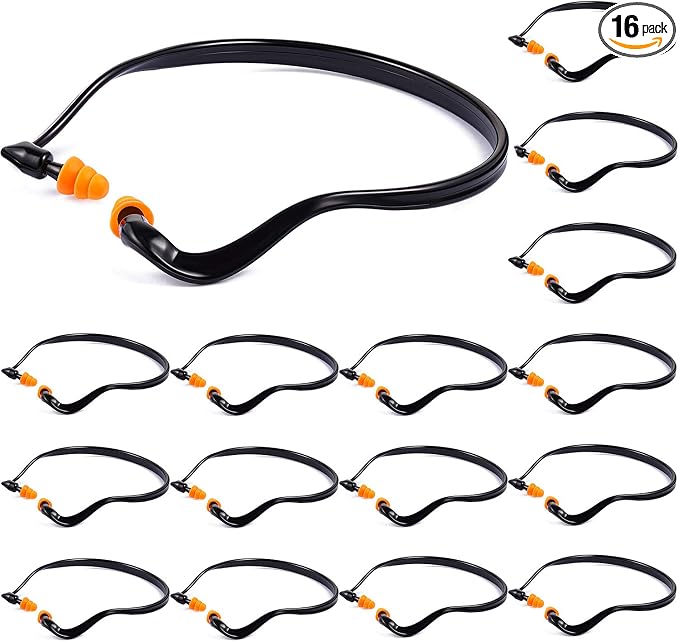 BBTO Banded Earplugs for Shooting Range Band Ear Plugs Lightweight Silicone by BBTO