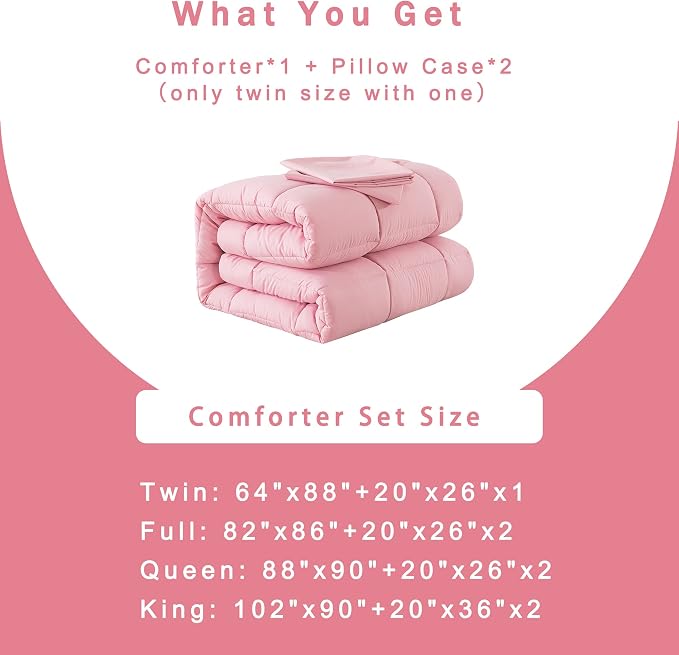 DOWNCOOL Full Size Comforter Sets -All Season Bedding Comforters Sets - Image 6