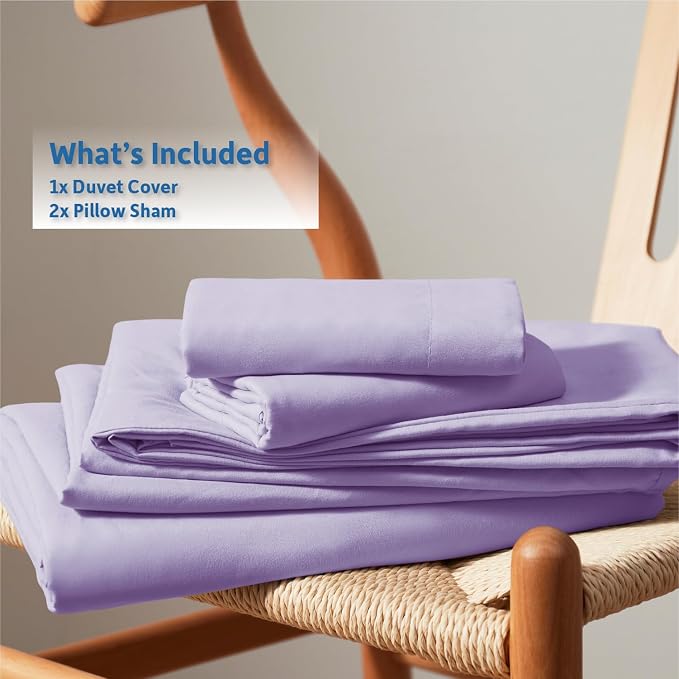 Nestl Lavender California King Duvet Cover Sets - Image 9
