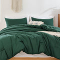 ROSGONIA King Size Comforter Set Emerald Green, All Season Blanket Lightweight by ROSGONIA