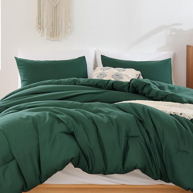 ROSGONIA Oversized Queen Comforter Emerald Green by ROSGONIA