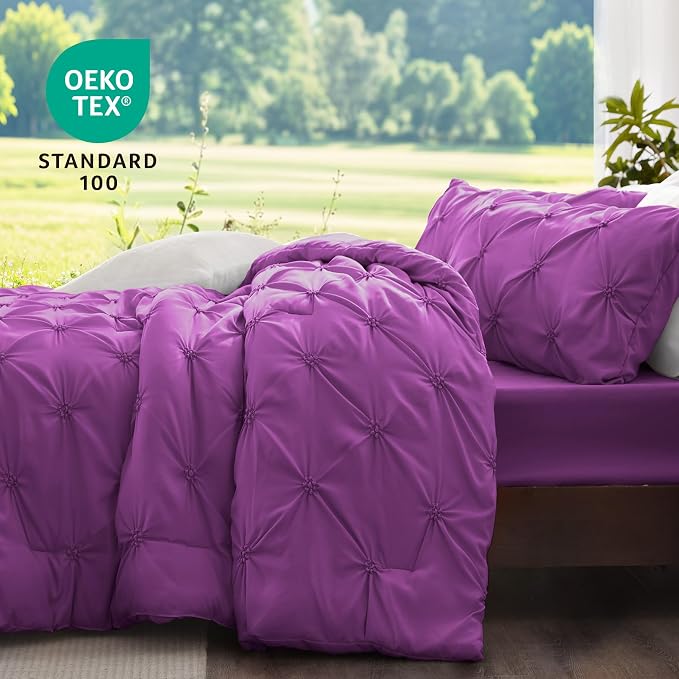BEDELITE Purple Queen Comforter Set - Image 3