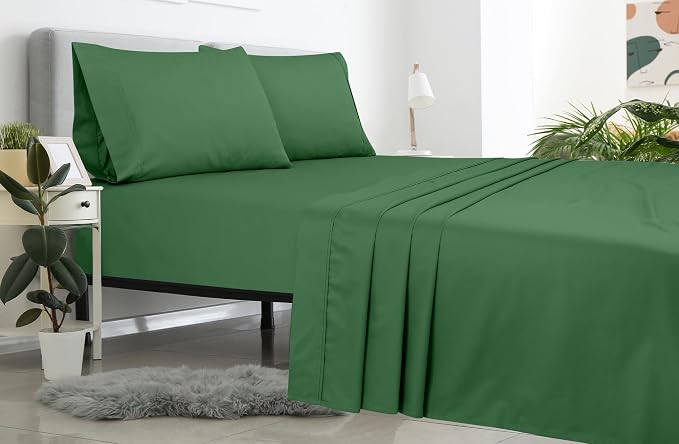Royale Linens Queen Flat Sheet - Image 7