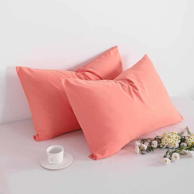 FLXXIE Pillow Cases Standard Size, Soft Microfiber Pillow Covers - Image 5