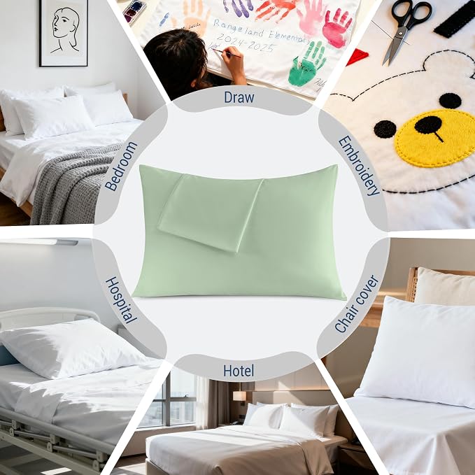 Pillowcases Standard 12 Pack, 20x26 Pillow Cases - Image 6