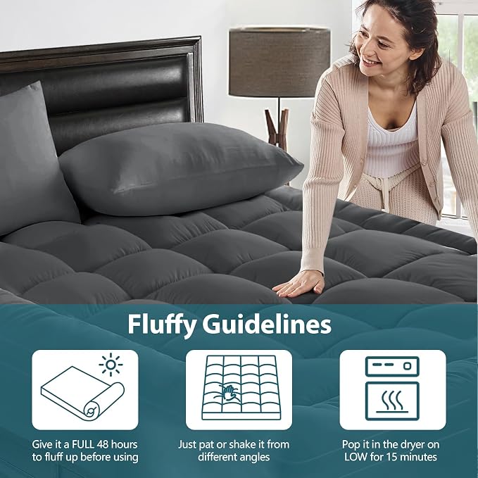 CYMULA King Size Mattress Topper - Image 5