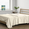 THREAD SPREAD 100% Organic Cotton Percale Flat Sheet California King Size by THREADSPREAD