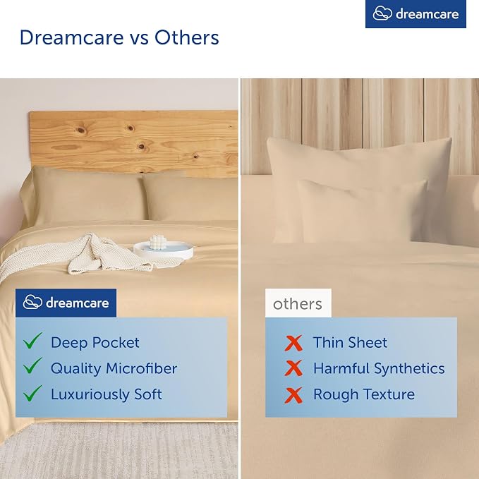 DREAMCARE Queen Sheet Set - Image 4