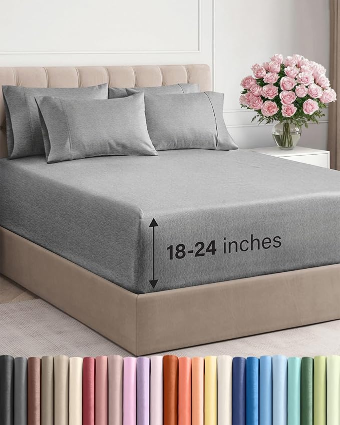 Extra Deep Cal King Sheet Set by CGKUnlimited
