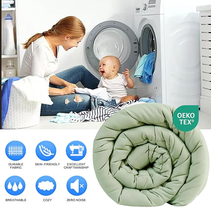 EASELAND King Size Down Alternative Comforter - Image 2