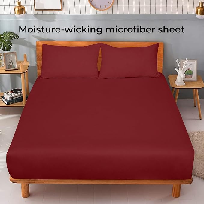 Royale Linens Fitted Sheet King Cal - Image 2
