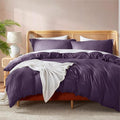 Nestl Purple Duvet Cover Queen Size by Nestl